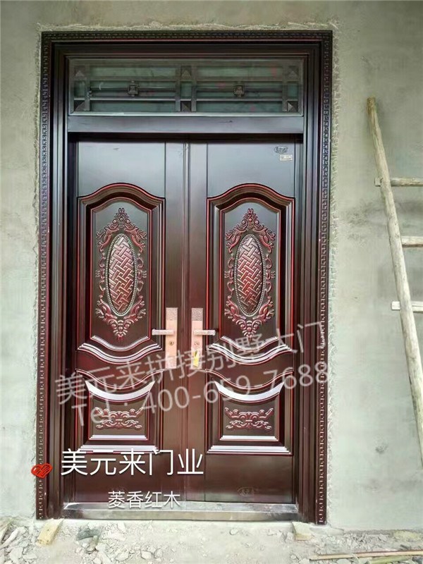 仪征别墅产品批发大门 高端社区的入户美学与集采优势