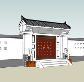 千年门楣 古代大门里的礼制与哲学